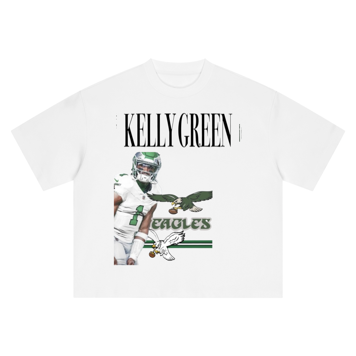 Kelly green Boxy T-Shirt