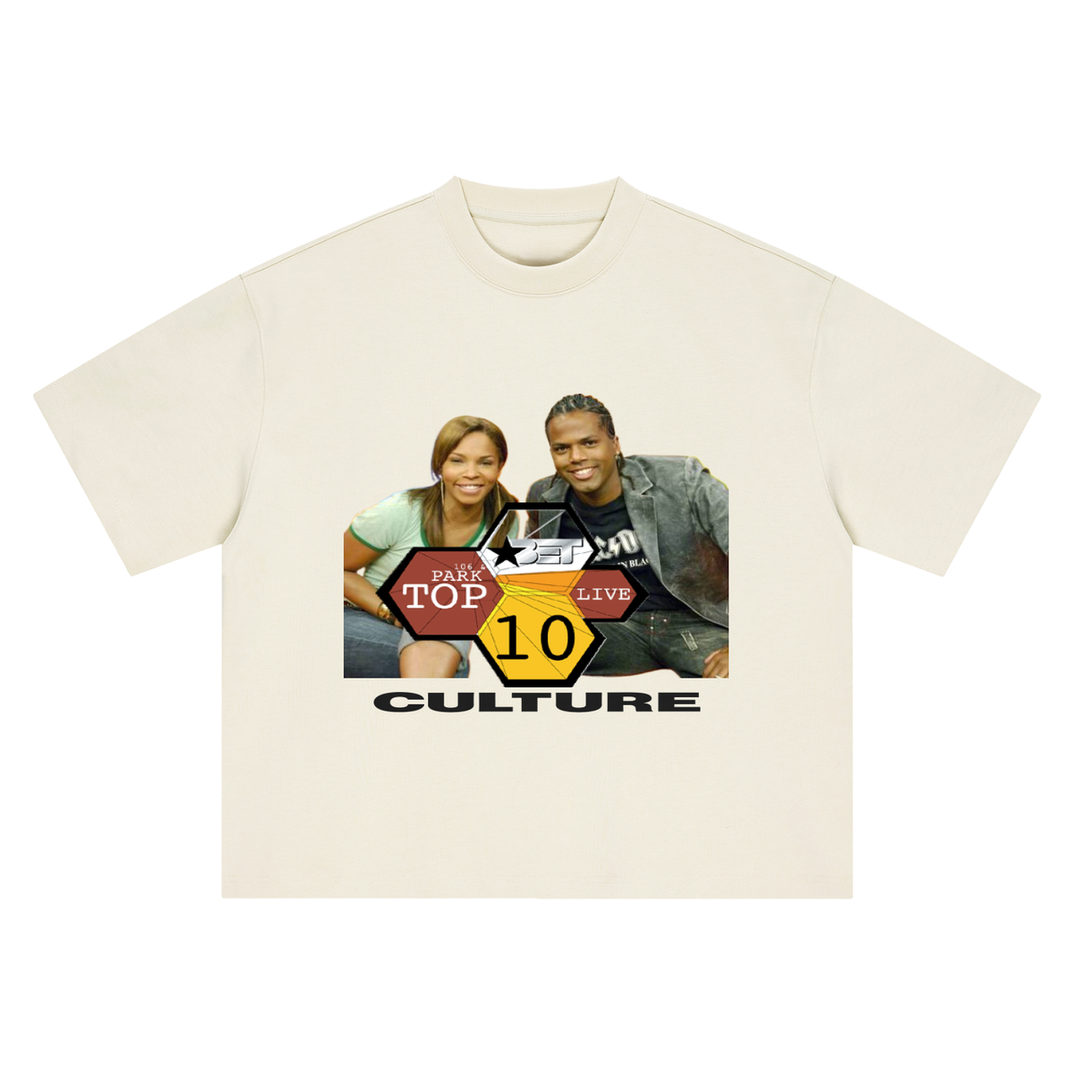 106 Boxy “Free n AJ” T-Shirt