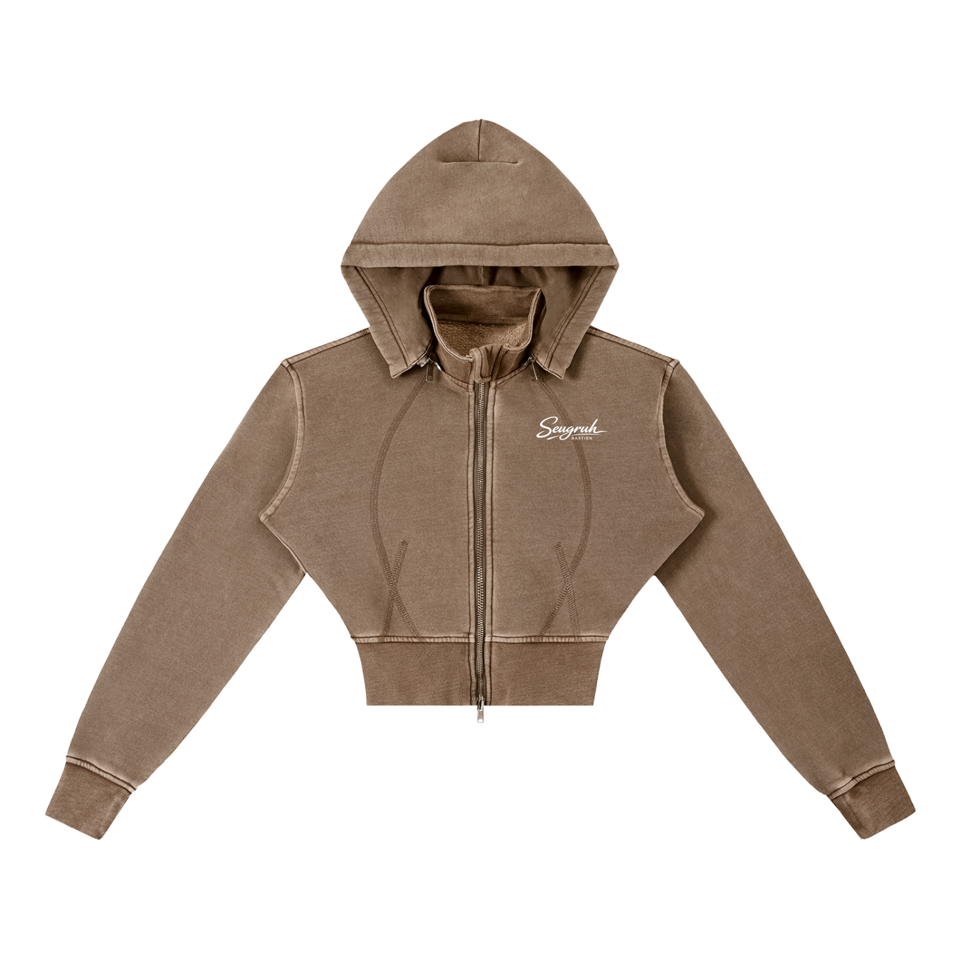 Cropped FleeceHoodie