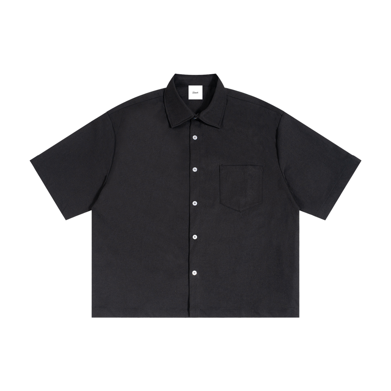 Essential Unisex Boxy Heavyweight Short Sleeve Shirt