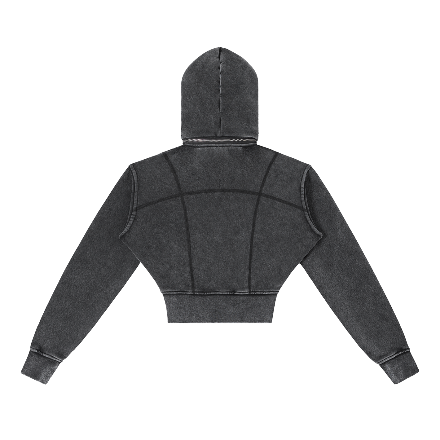 Cropped FleeceHoodie