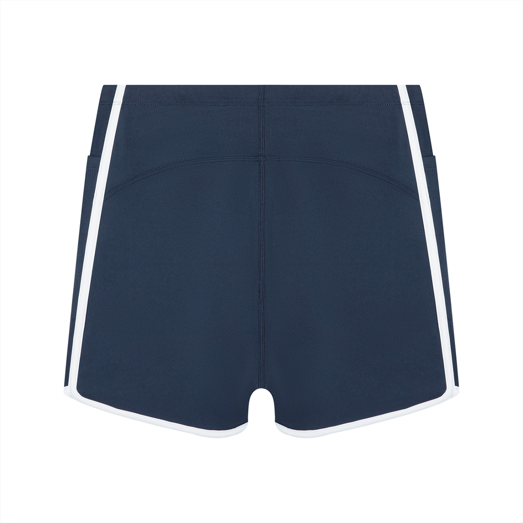 Color Block Yoga Shorts
