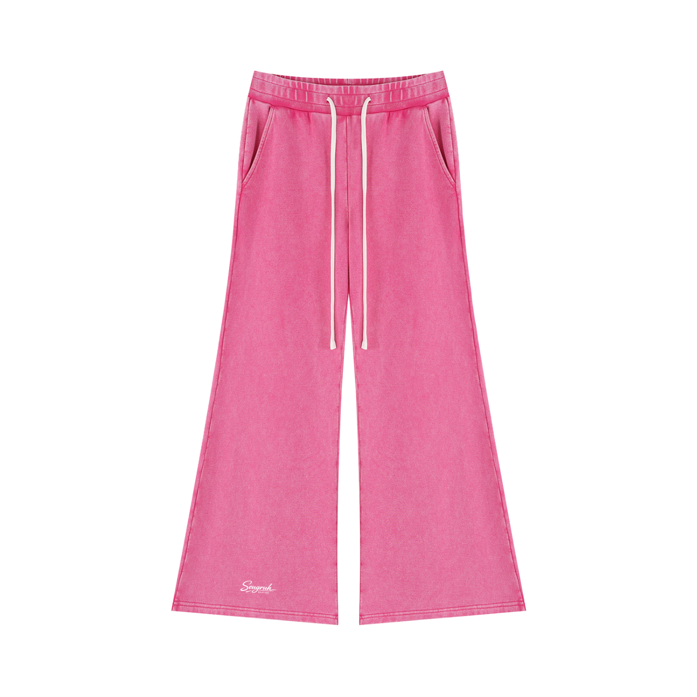Mineral Wash Flared Sweatpants
