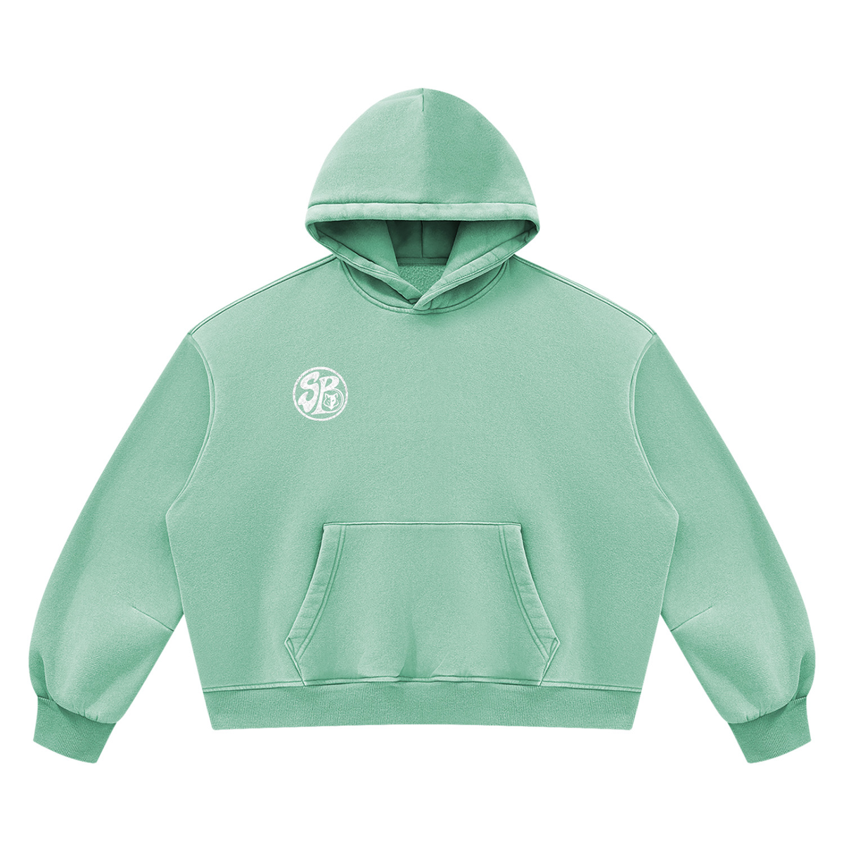 Seugruh Bastien Vintage Washed Oversized Hoodie