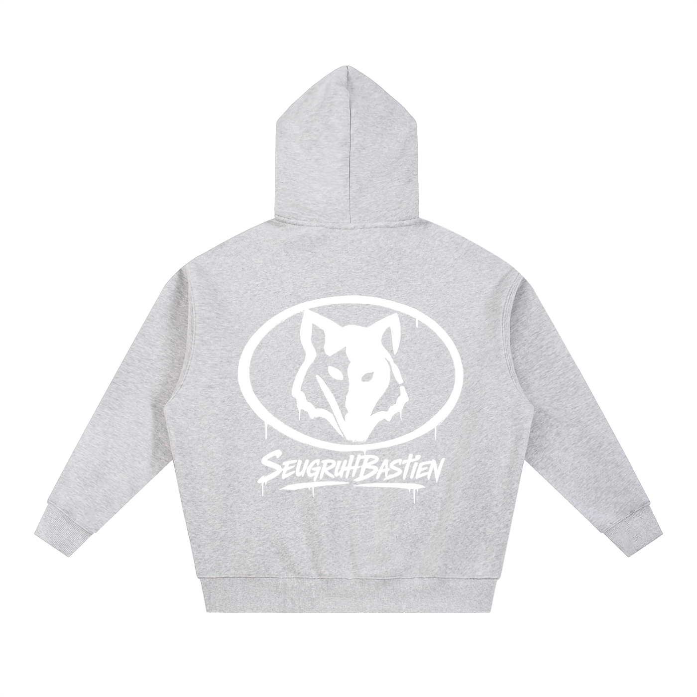 Branded Oversized Boxy Hoodie