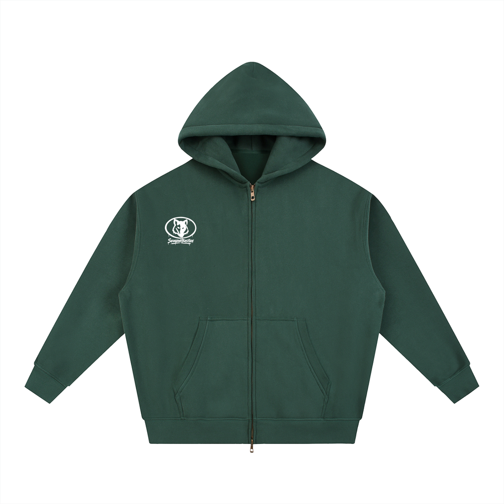 Branded Oversized Boxy Hoodie