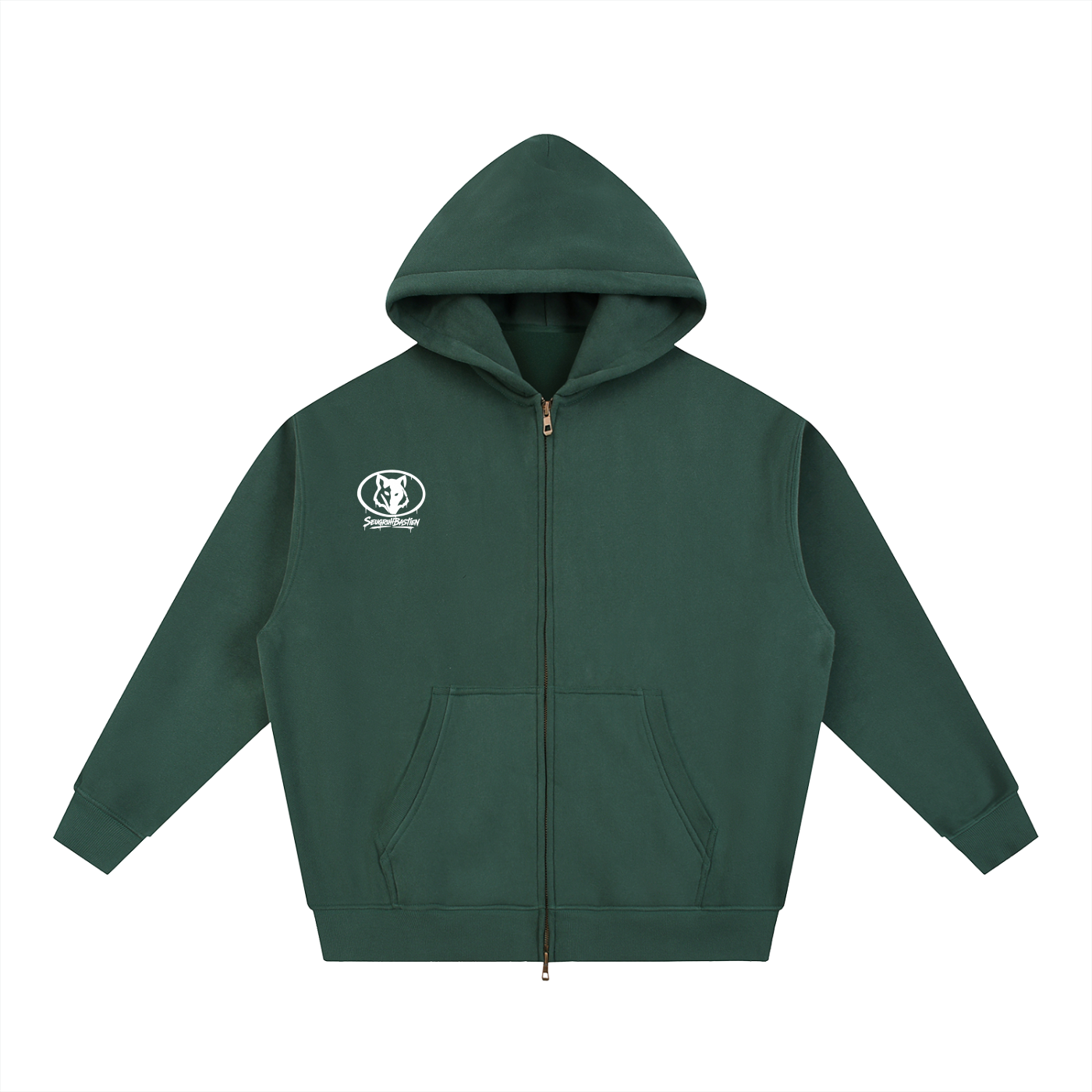 Branded Oversized Boxy Hoodie