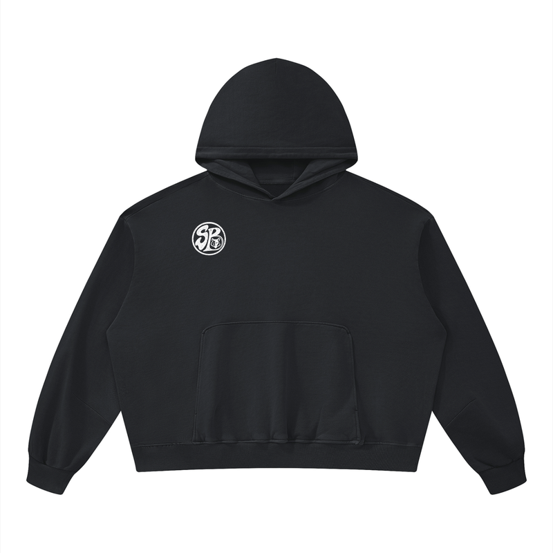 Seugruh Bastien Boxy Vintage-Washed Hoodie