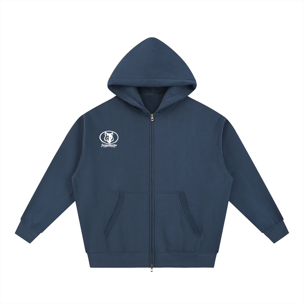 Branded Oversized Boxy Hoodie