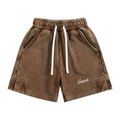 Kids signature logo Snow Washed Shorts