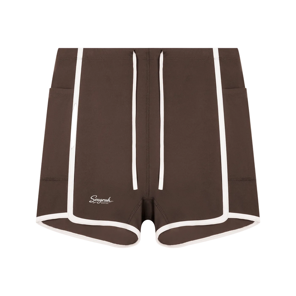 Color Block Yoga Shorts