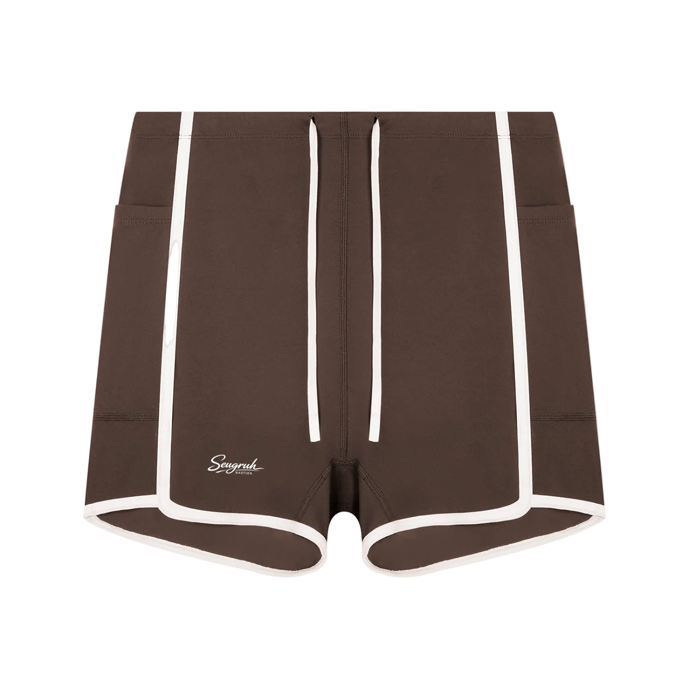Color Block Yoga Shorts