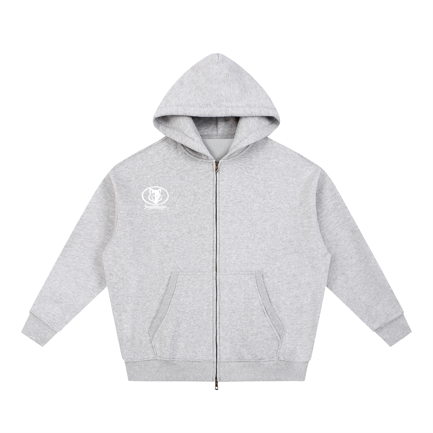 Branded Oversized Boxy Hoodie