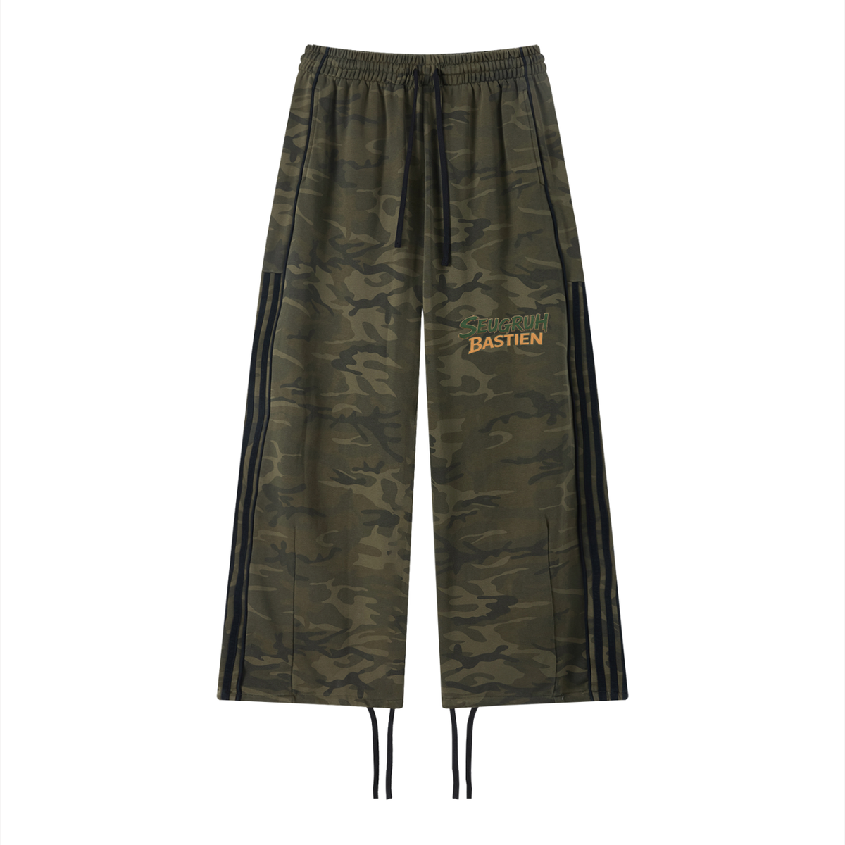 Camo Wide Leg Sweatpants
