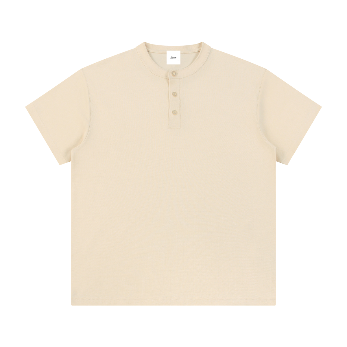 Essential Short Sleeve Henley Shirt