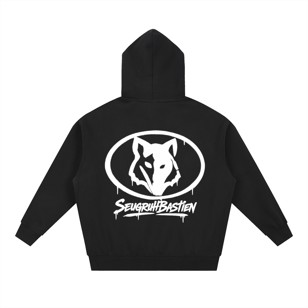 Branded Oversized Boxy Hoodie