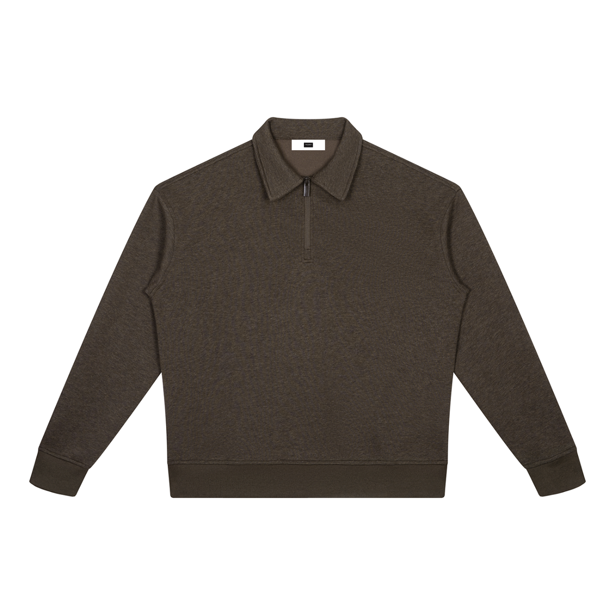 Essential Boxy Quarter-Zip Sweatshirt
