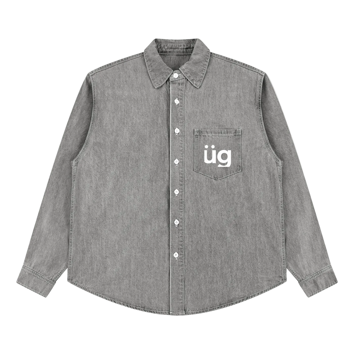 Branded Denim Shirt