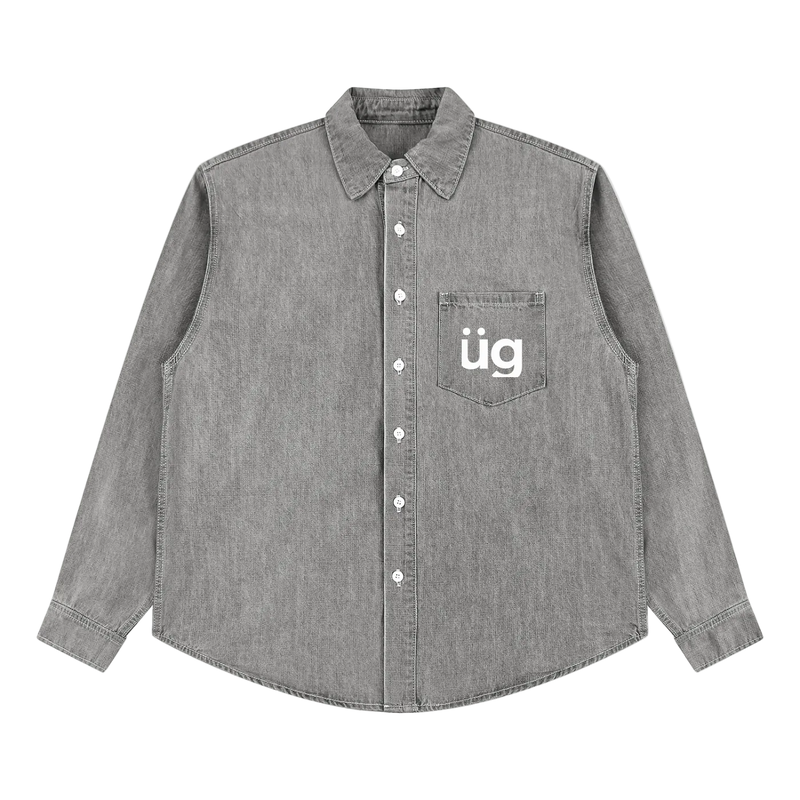 Branded Denim Shirt