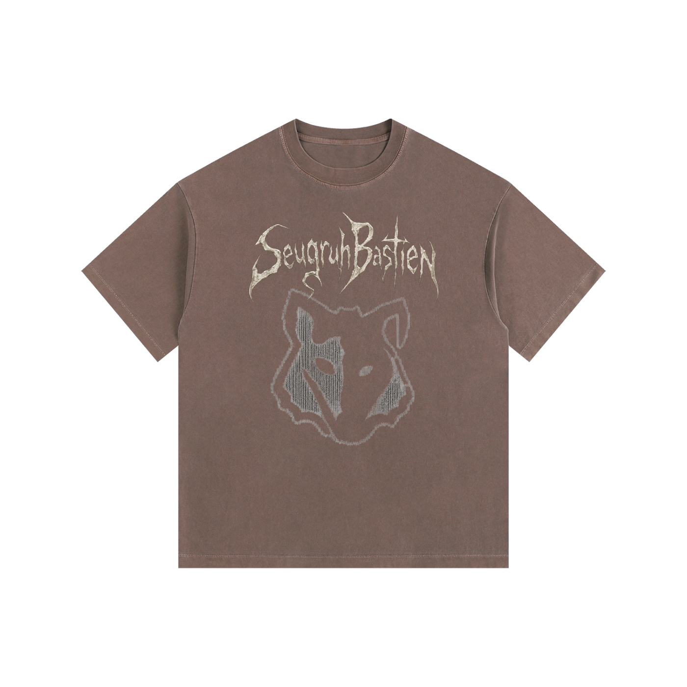 Branded Wolf Oversized Vintage T