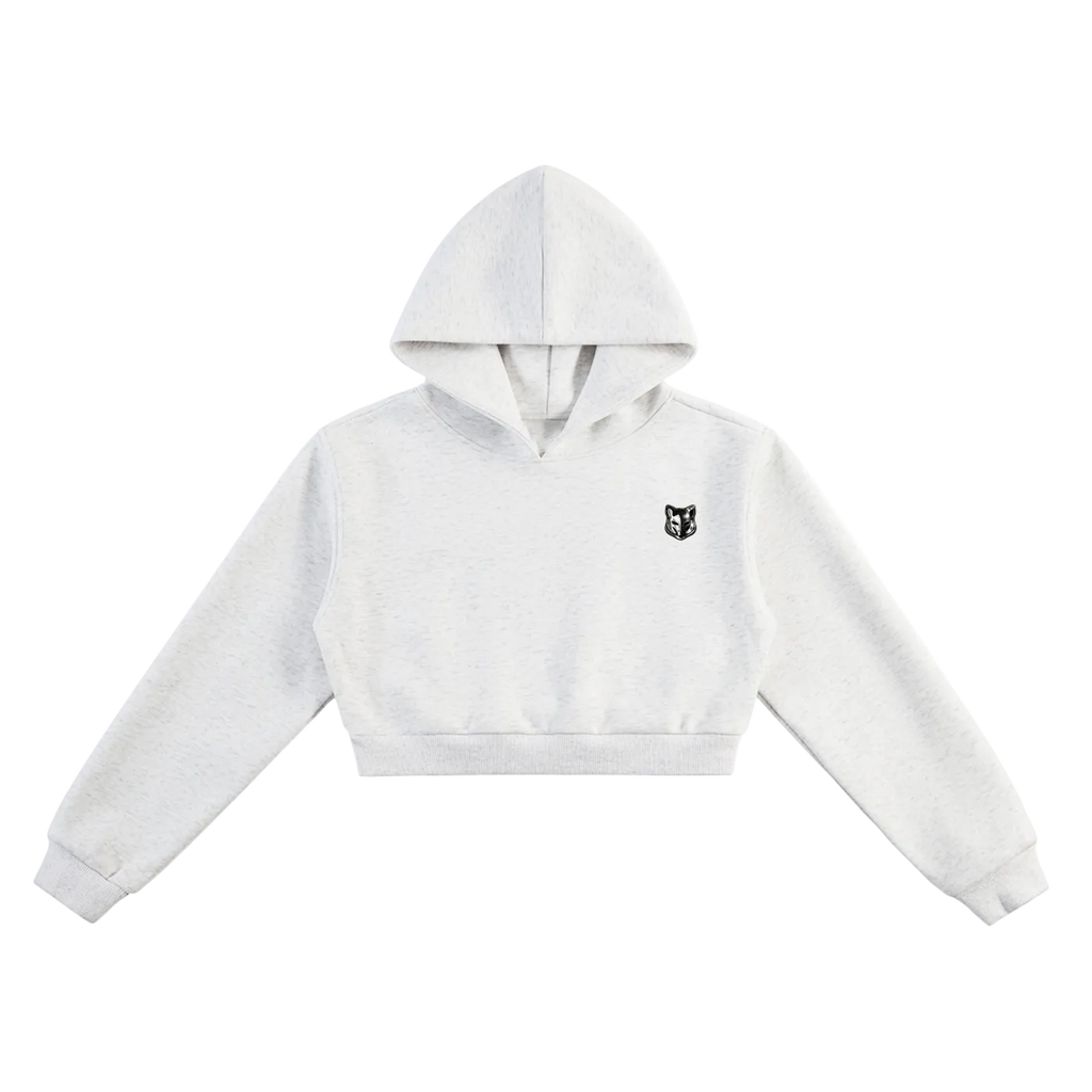 Logo Cropped Hoodie