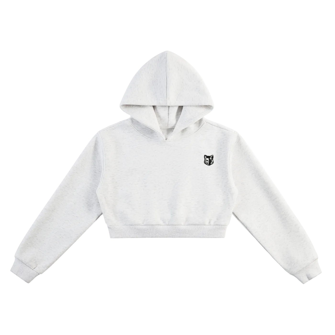 Logo Cropped Hoodie
