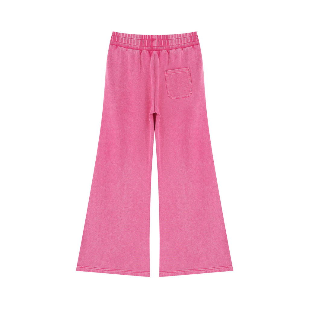 Mineral Wash Flared Sweatpants