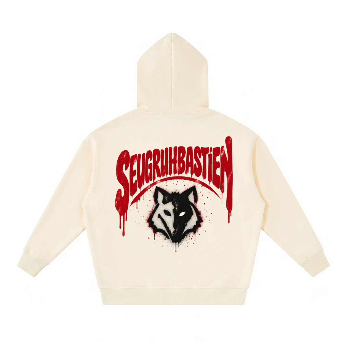 Branded Fleece Boxy Hoodie