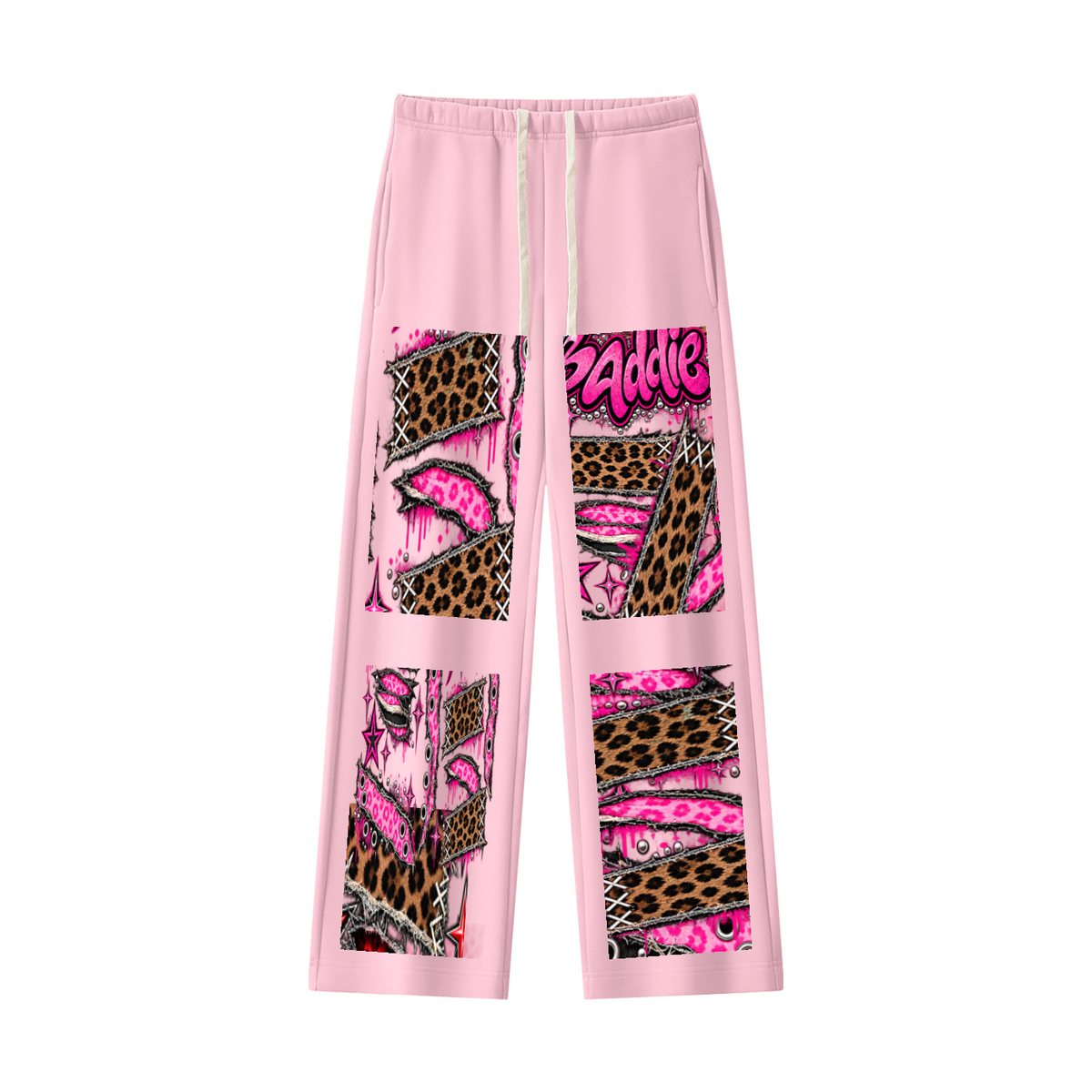 Seugruh Bastien Women's “Baddie” Straight Leg Sweatpants