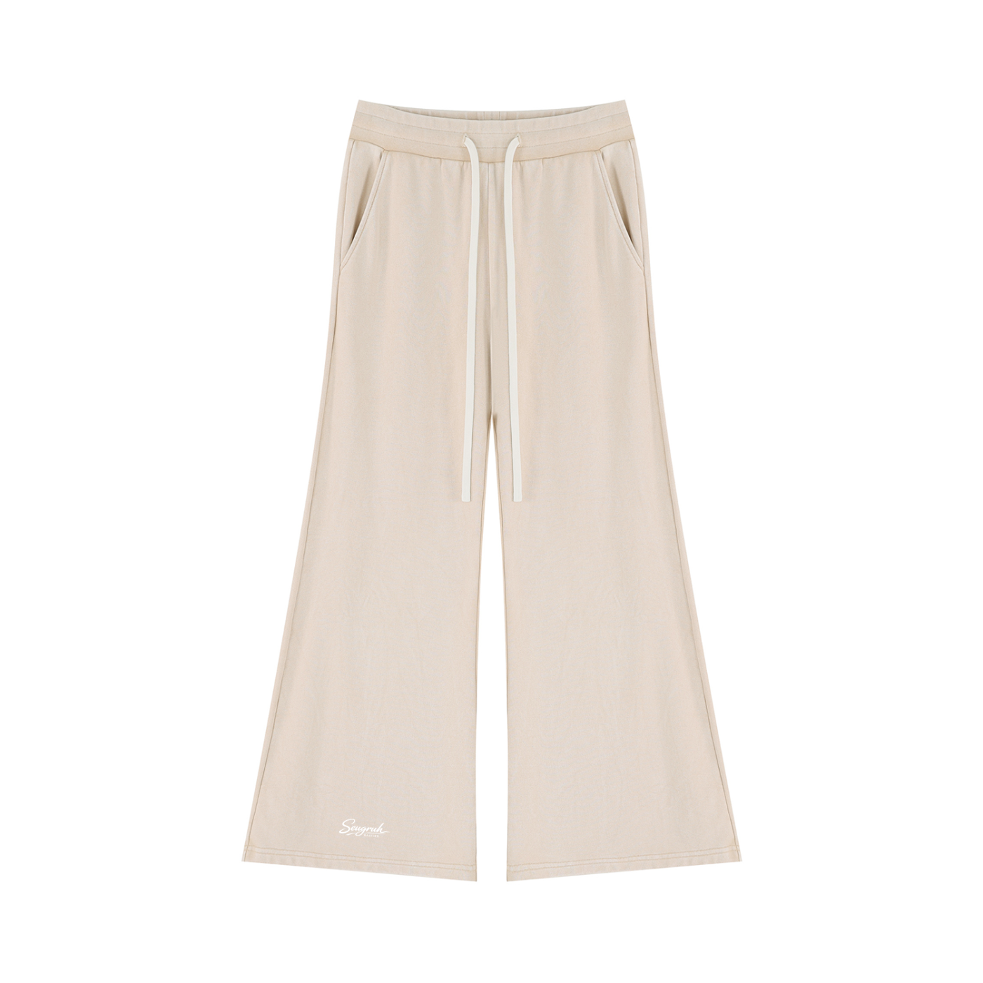Mineral Wash Flared Sweatpants