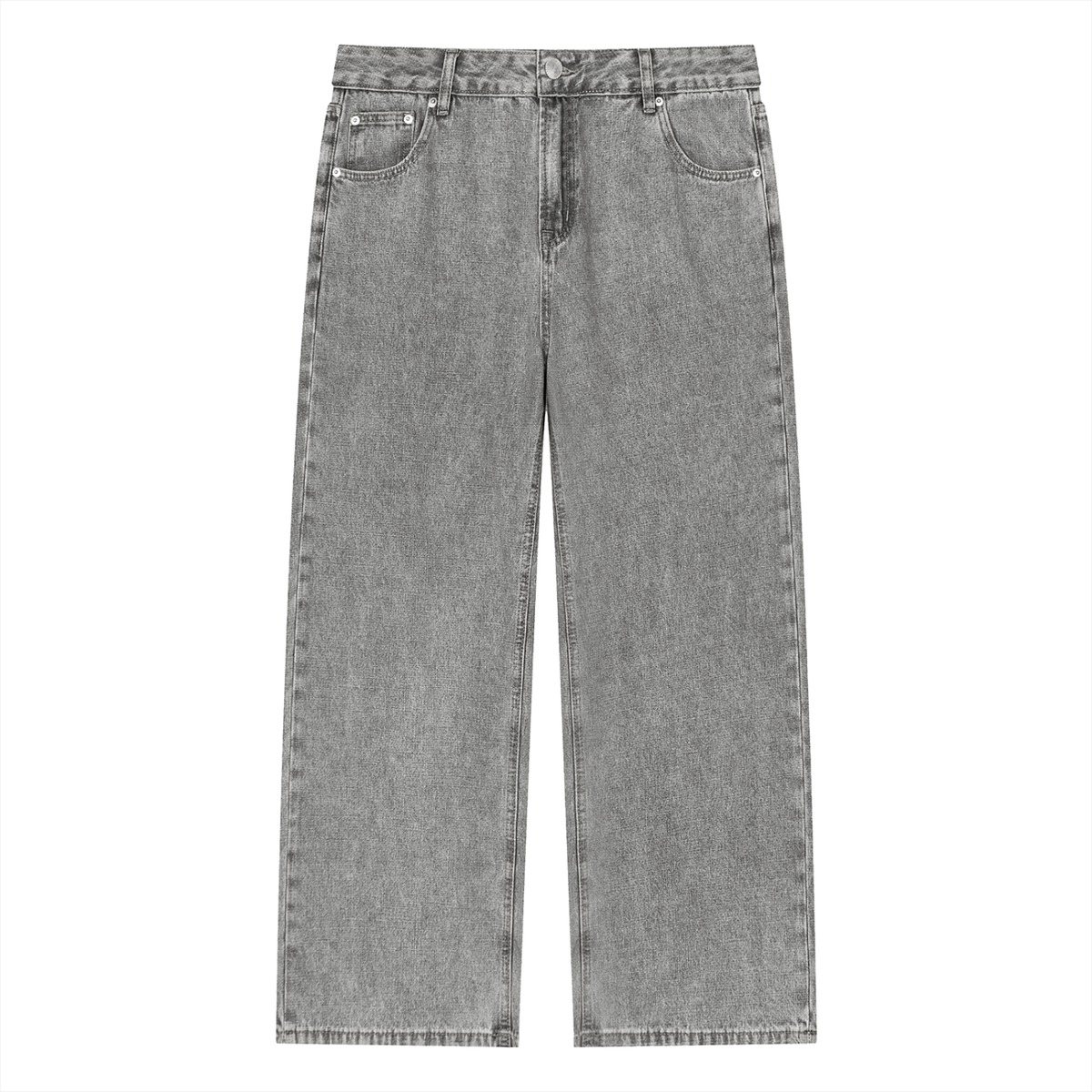 Essential Unisex Vintage Straight Leg Jeans