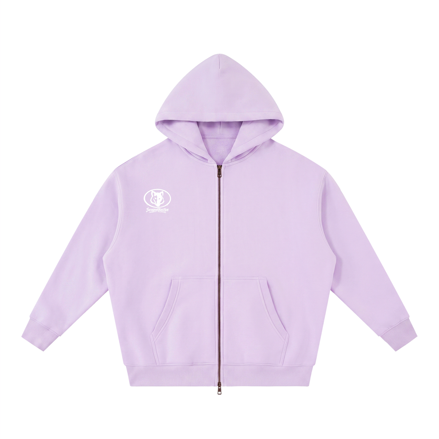 Branded Oversized Boxy Hoodie