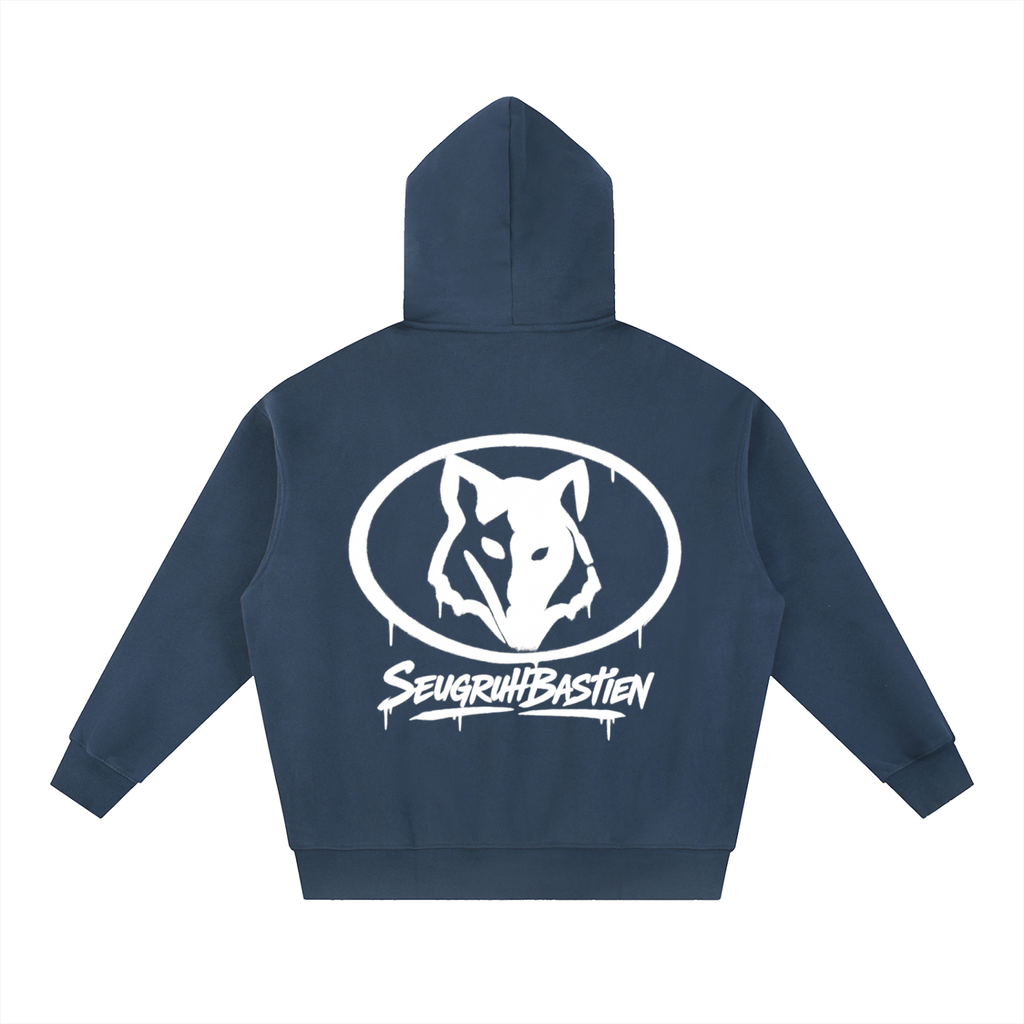 Branded Oversized Boxy Hoodie
